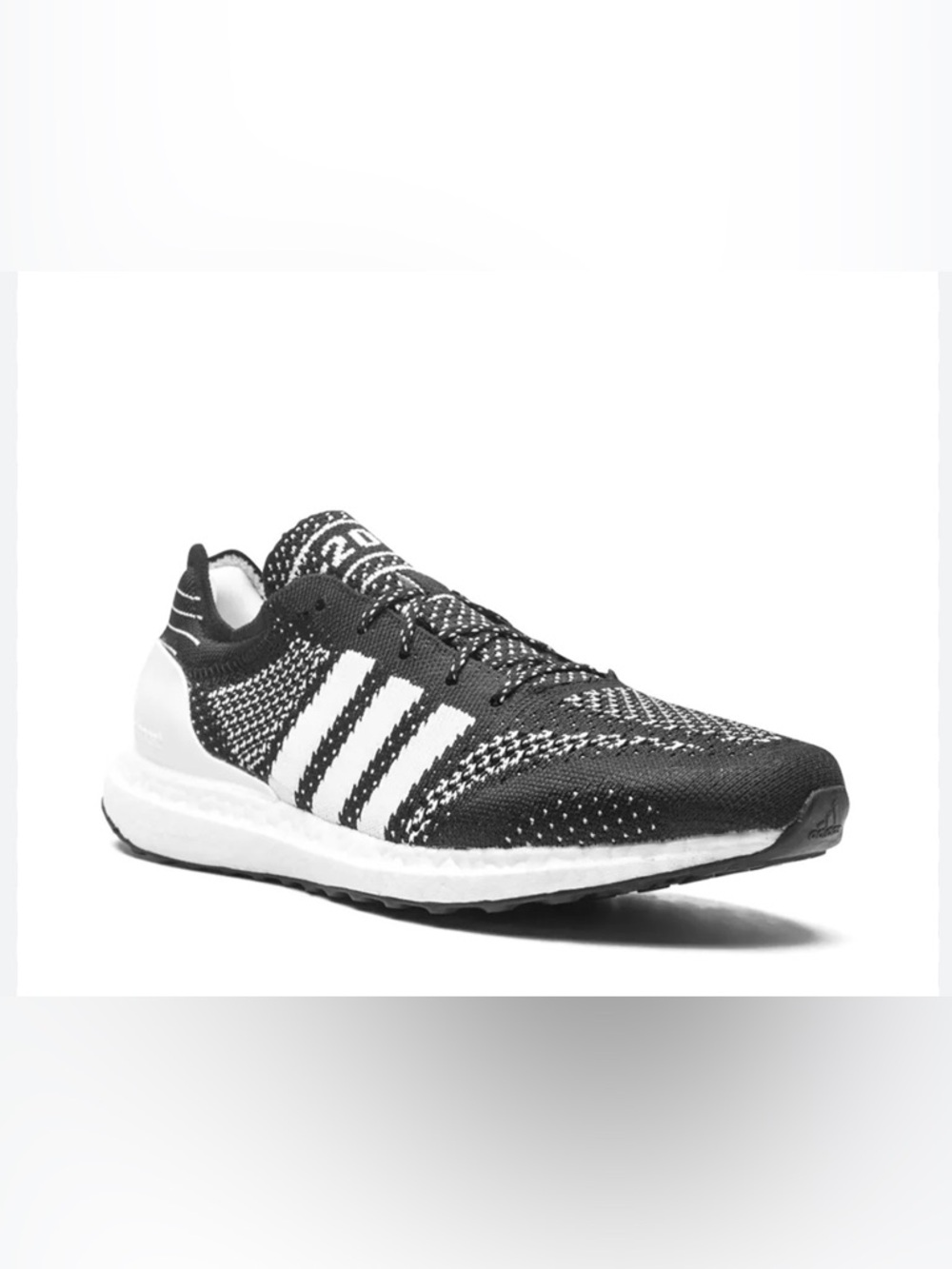 adidas Black and White Ultraboost DNA Prime sneakers